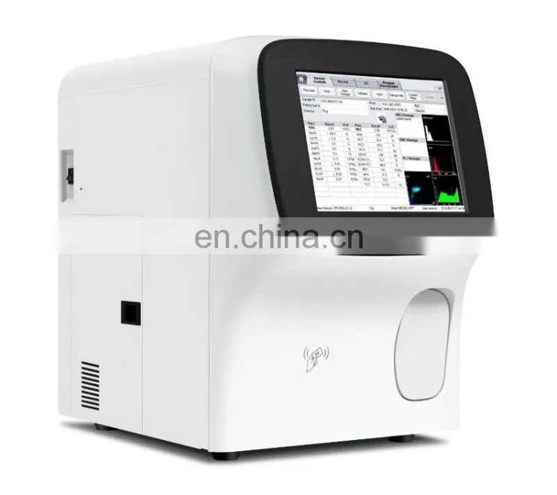 Seamaty Automatic Veterinary Hematology Analyzer 5 part Dry Chemistry Analyzer Vet Blood Test Machine