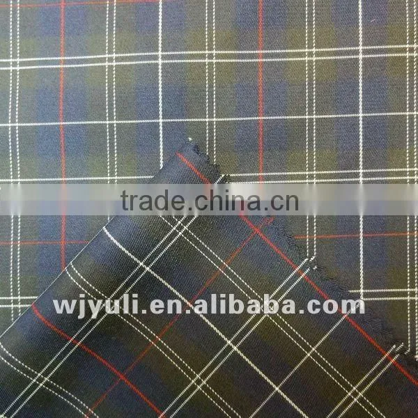 polyester yarn dyed sleeve lining for suit