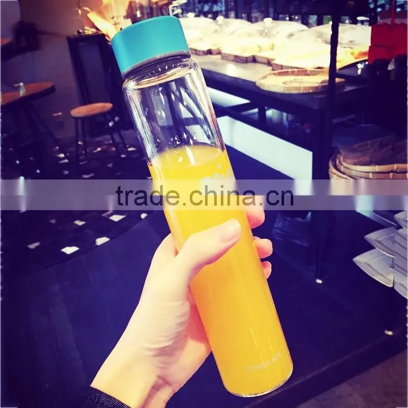 High Quality small glass water bottle