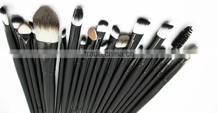 20pcs makeup brushes kit free samples