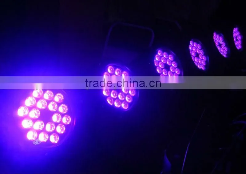 18pcs 12W RGBW 4 in 1 Waterproof Led Par64 Led Par Light DJ Stage Lighting