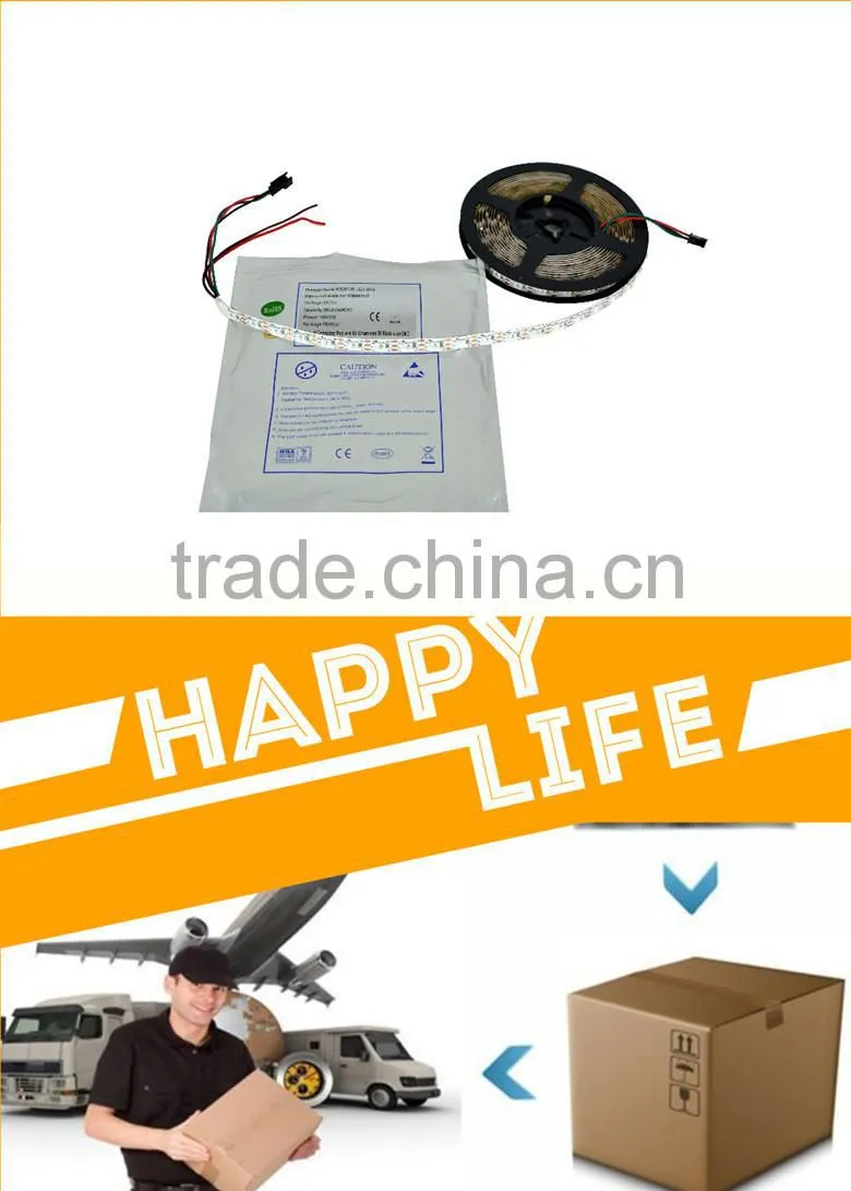 2015 New products ws2811 5v 60leds SMD 5050 Rgb LED flexible Strip light with remote control