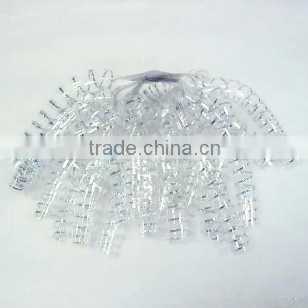Solid Gross Printed Transparent Multi-colors Poly Curly Bows/Poly Ribbon Gift Wrapping Bows/Decoration Ribbons