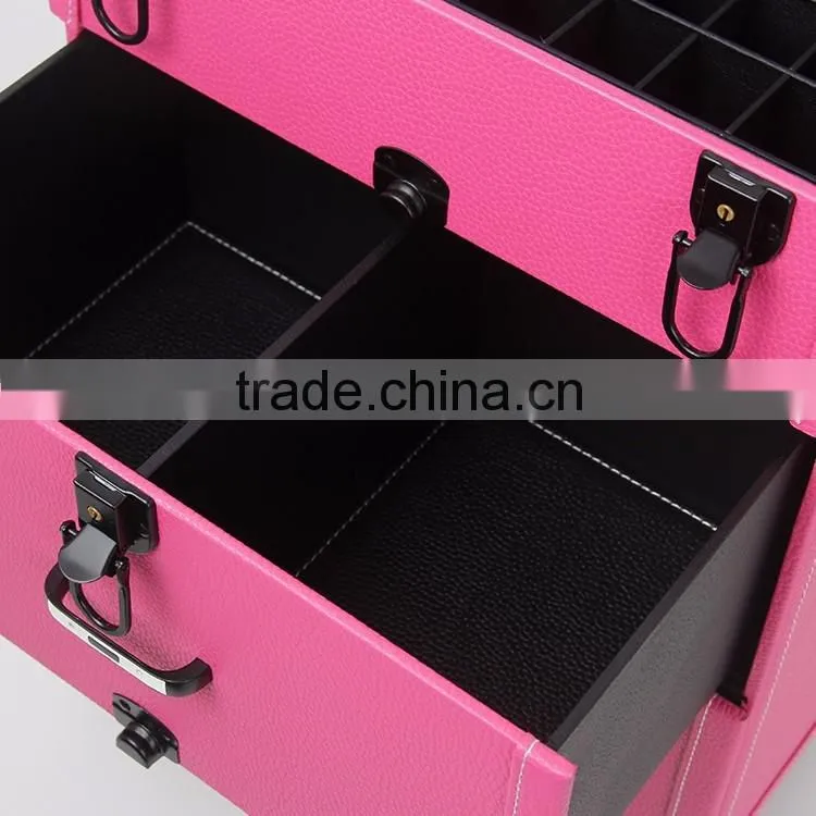 Studio professional 360 degree Trolley case/Rolling Makeup Case with Wheels wholesale
