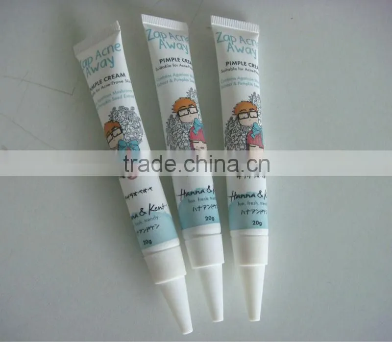 Small Plastic Tube for Cream packing, 5ml-20ml Cosmetic Tubes