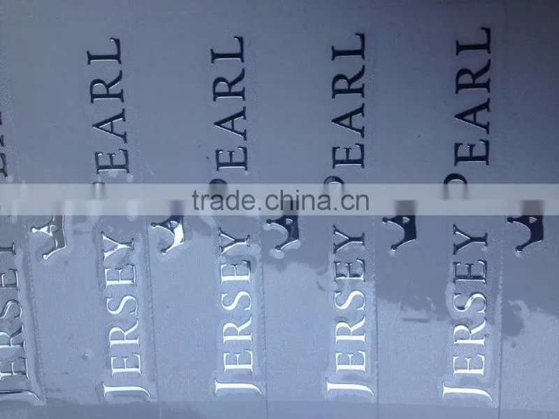 Factory custom Nickel Sticker Electroforming logo