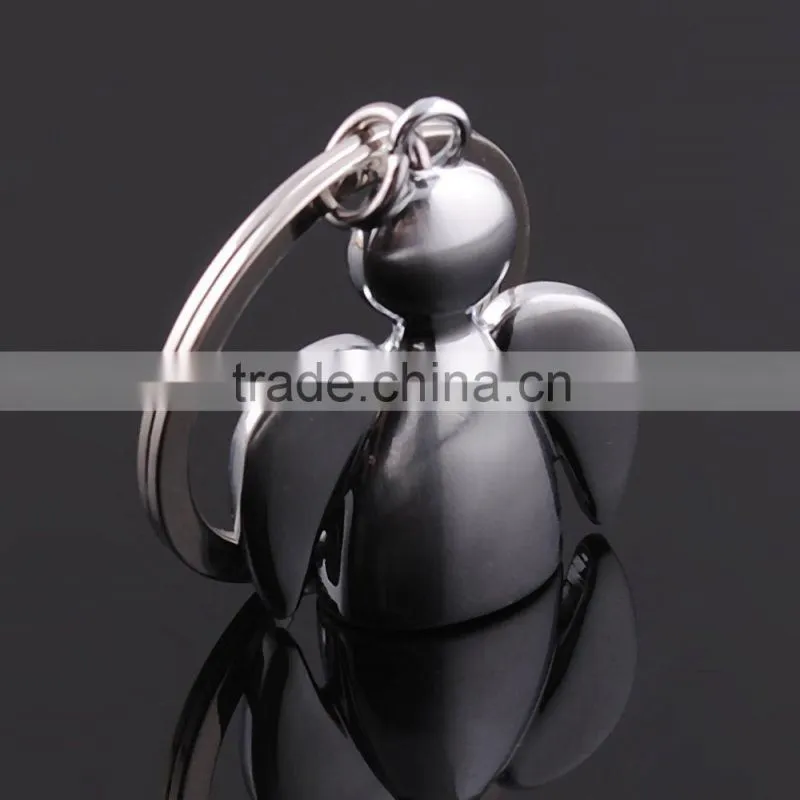 Robot Zinc Alloy Ultra Marines White Doll Pendant Metal Keychain