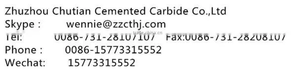 Blank tungsten carbide strips
