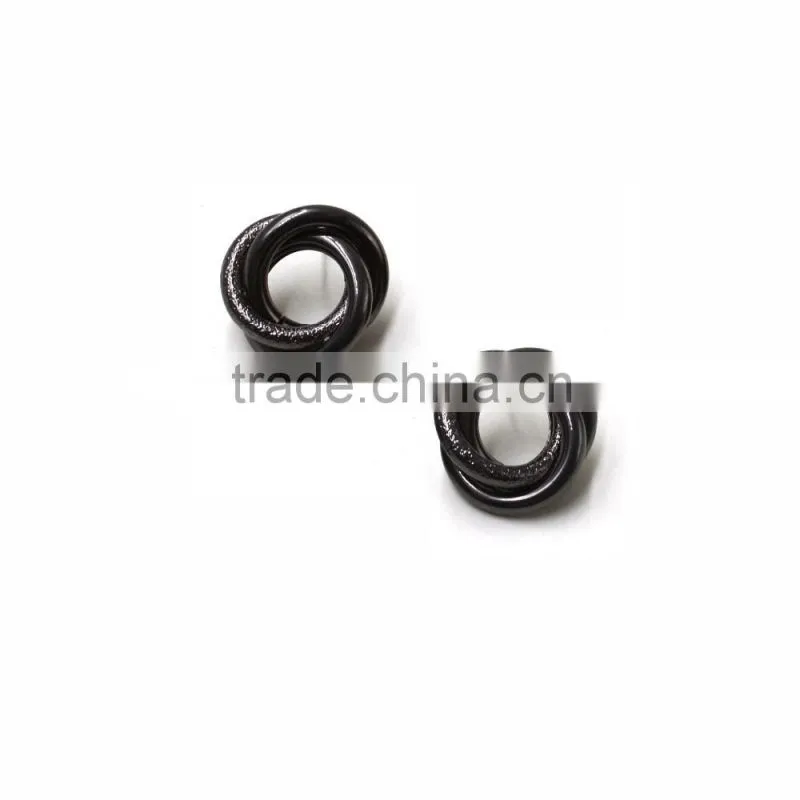2016 Black Rose Daily Wear Stud Earrings Fashion Teen Vogue Cool Jewelry