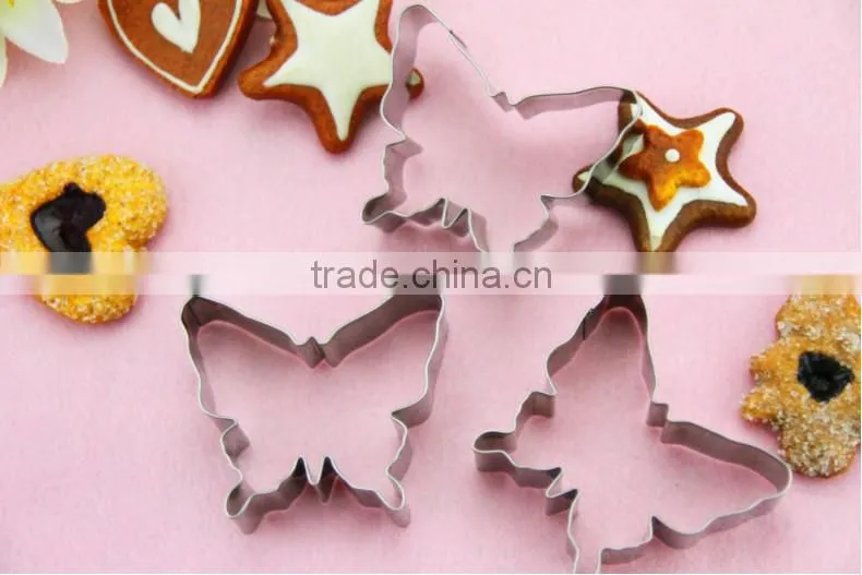 YangJiang factory manufature different animal shape stainless steel cookie cutter mold
