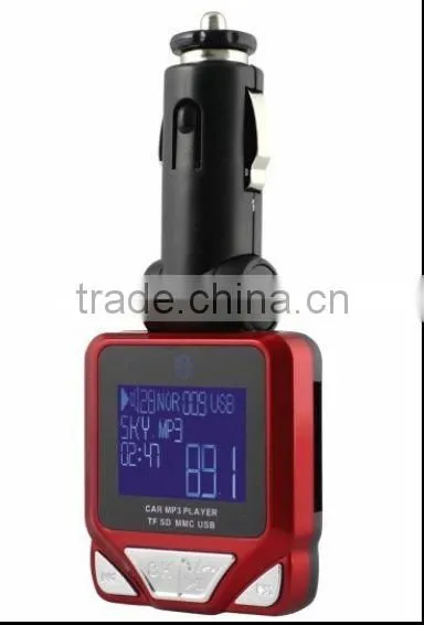 Bluetooth handsfree Car kit MP3 Player with FM transmitter remote control