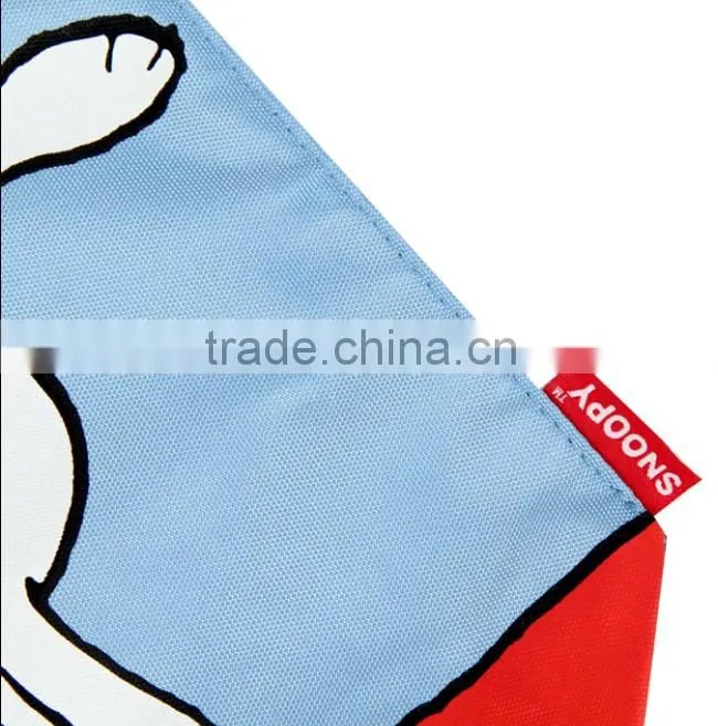 2016 Polyester foldable snoopy shopping bag