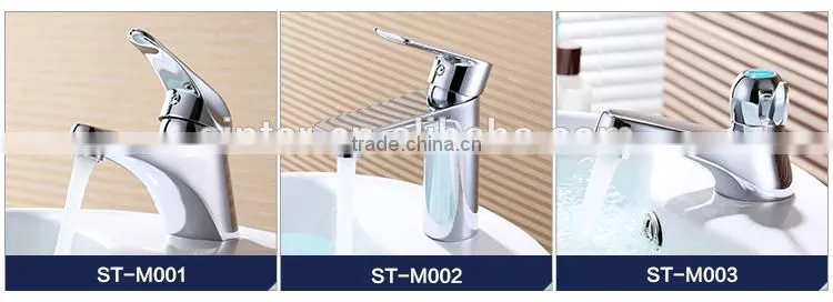 bathroom hardware brass single handle basin faucet
