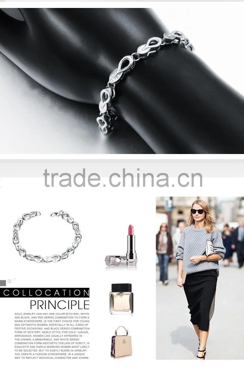 2015 new latest design fashion bracelet gold hand chain fashion design for men