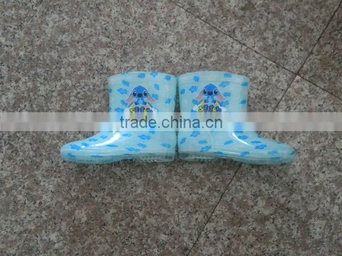 cute children rain shoes