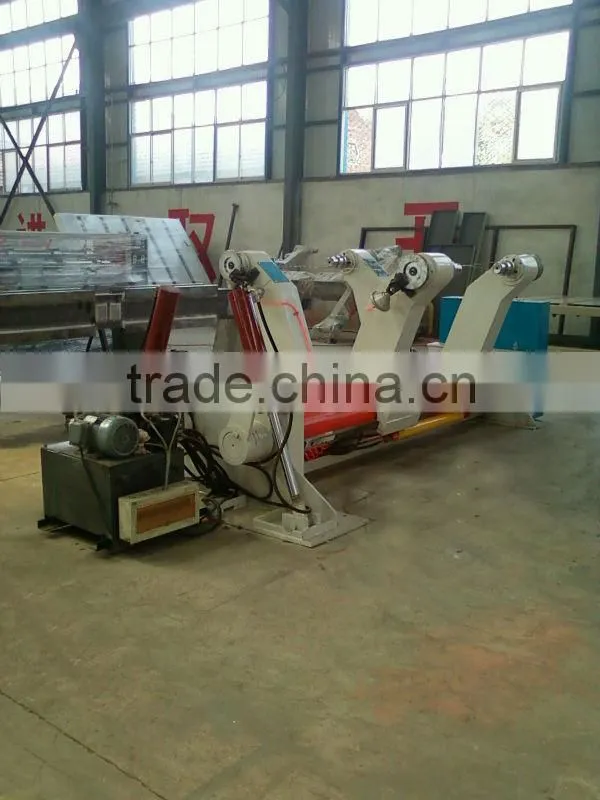 Hydraulic shaftless mill roll stand