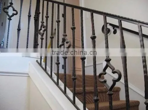 wrought iron stair railing