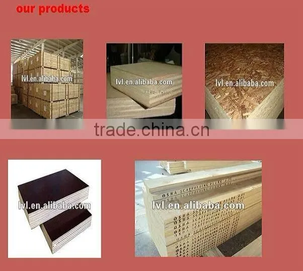 WBP GLUE ,1250*2500mm OSB for furniture
