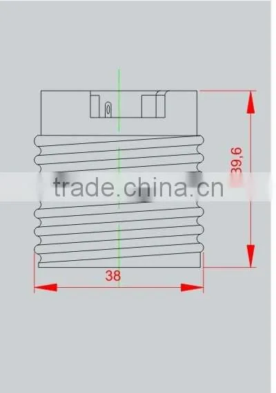 YL-002-3 E26 Outside the dental porcelain lamp holder