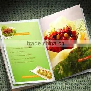 Fashionable Customed PVC Menu Book ,Menu Cover for Saloon Bar