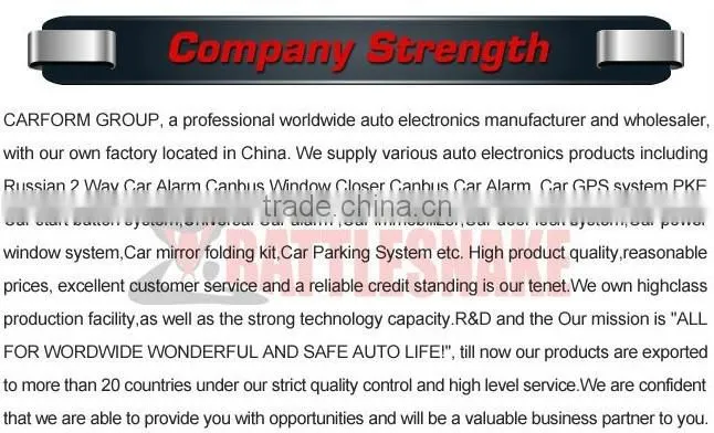 motorcycle 2-way LCD alarm system CFMC08 New system with remote engine start