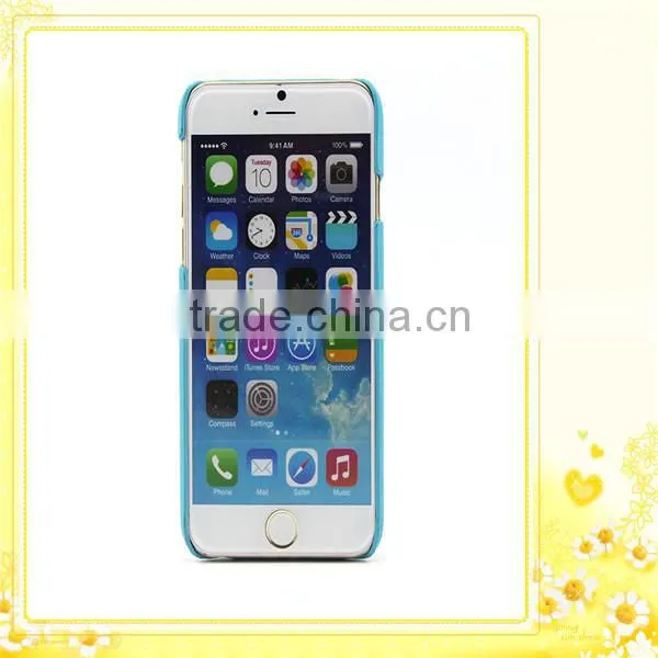 New arrival stylish phone leather case ,4.7 inch slim phone leather case for iphone 6 in stylish and fresh colors
