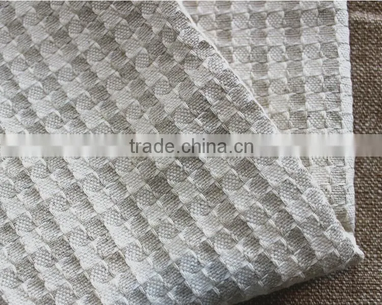 100% linen fabric for curtain from factory