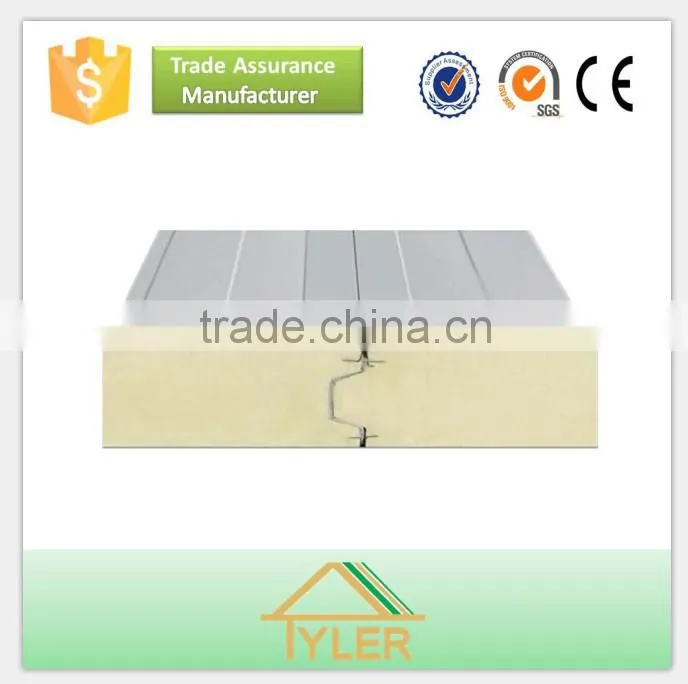 China alibaba best seller PU polyurethane sandwich panel