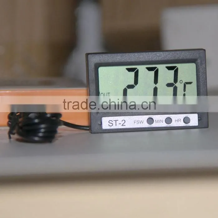 Indoor-outdoor thermometer digital electronic clock thermometer aquarium refrigerator car home thermometers ST-2
