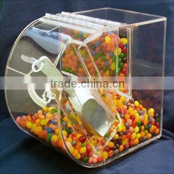 alibaba express customize acrylic candy box