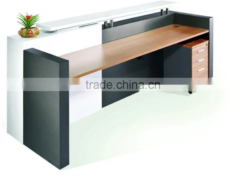 high quality curved shape hospital reception desk factory sell directly QT2708