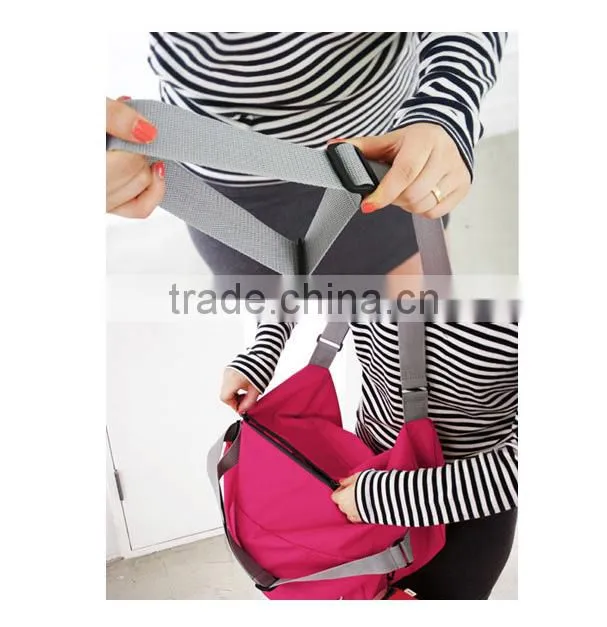 Portable bag organizer with two straps