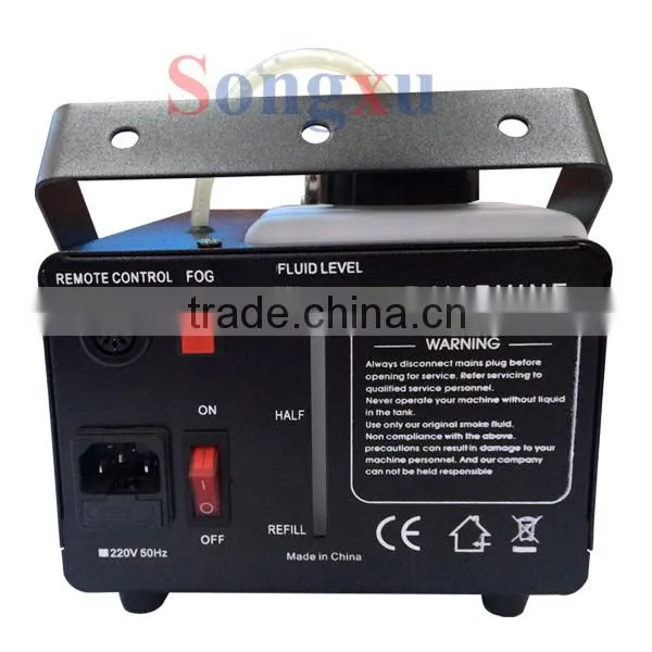 professtional 900w led fog machine with blue color