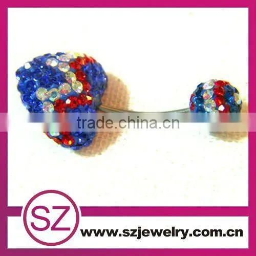 SBP0027 stainless steel hello kitty body piercing jewelry
