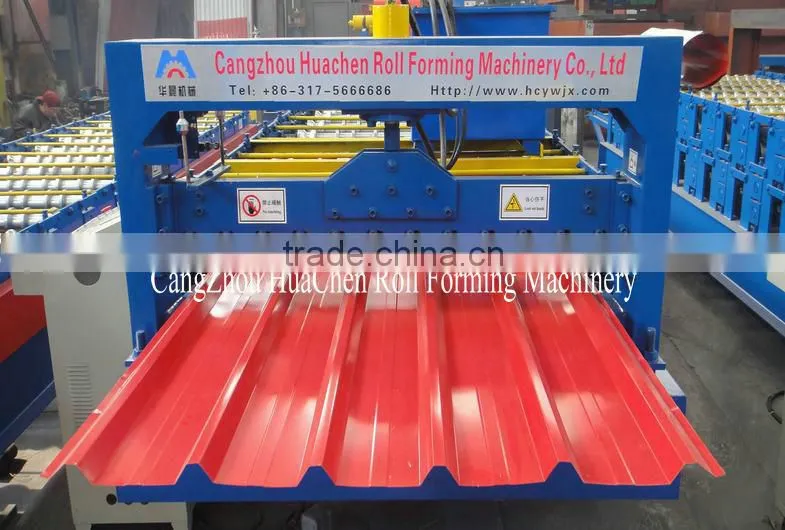 HOT SELL! color steel metal tile forming machine for wall tile making