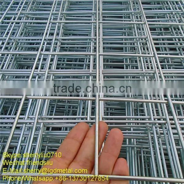 Low Carbon steel Hot Dipped Galvanized Welded Wire Mesh of high quality---WMSL008