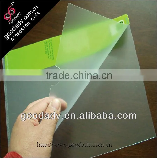 Transparent pp folders learning exam books wholesale custom folder