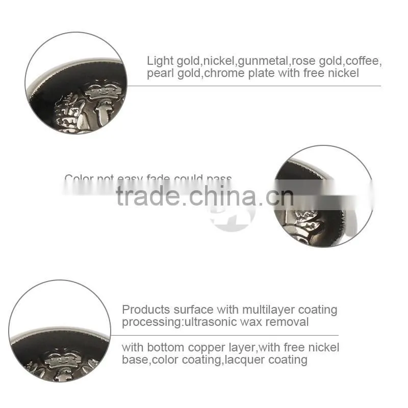Hot Sale Metal Snap Buttons For Shirts For Men