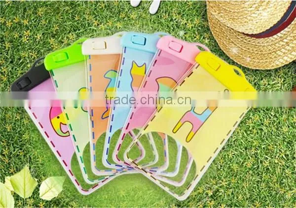 New Cartoon Design waterproof bag,Suitable for 19.5*10.3 cell phone waterproof bag