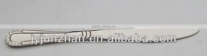 Stainless Steel Dinner knife made by Junzhan with very low price