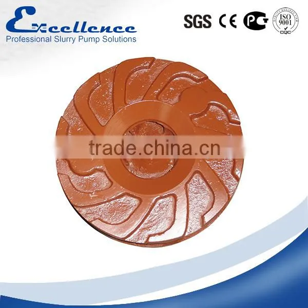 Factory Direct Sales Metal And Rubber Slurry Pump Parts Impeller