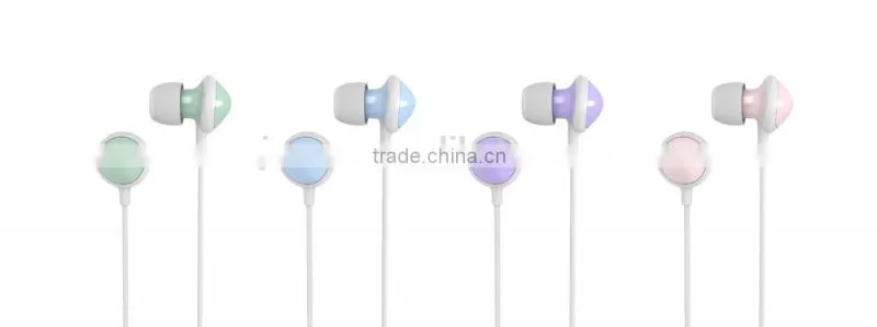 JY-E159 In Ear Stereo Candy Earphone Cute Earphone for Girls