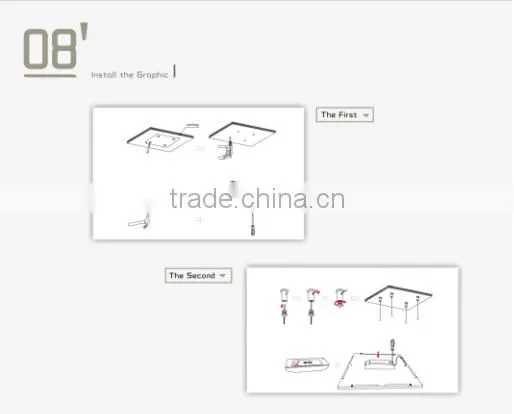 Factory Price 24 W Dimmable Led Panel Light 300*600 mm With 5 warranty