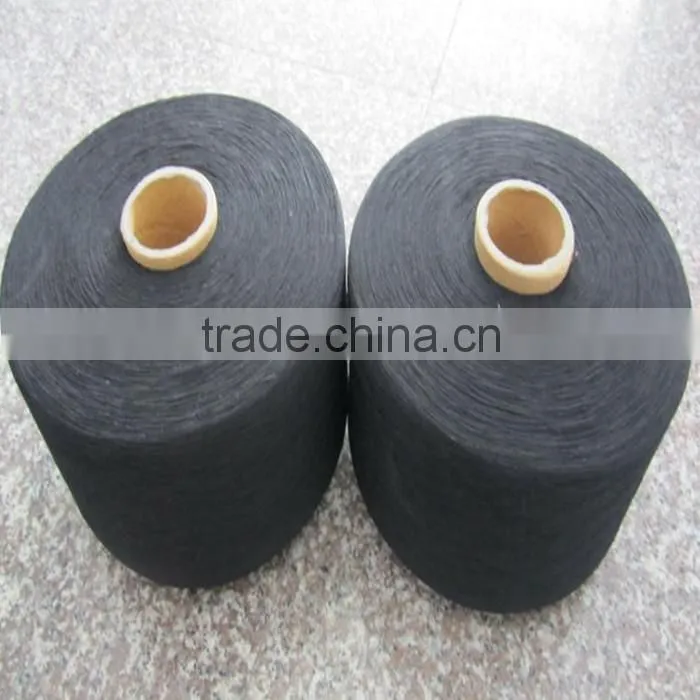 20s black socks cotton yarn