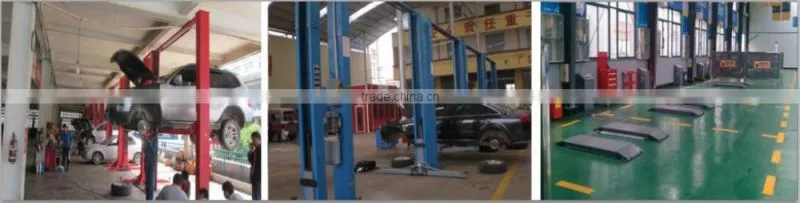 Four Post Car Lift car alignment lift Manual Cylinder Hydraulic Lift