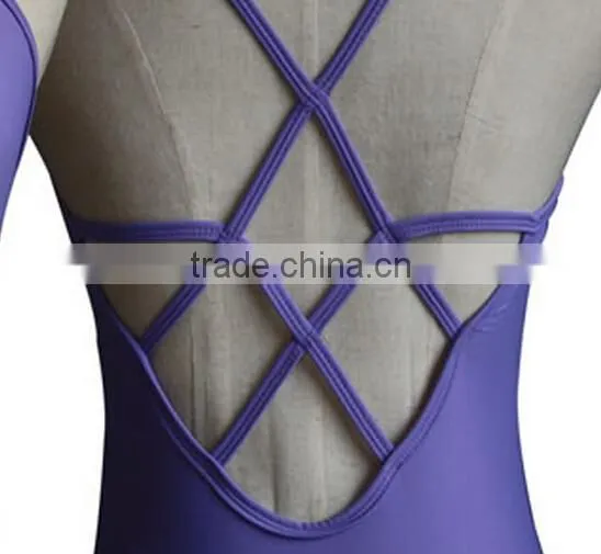 lattice back ballet leotards camisole leotards BL918