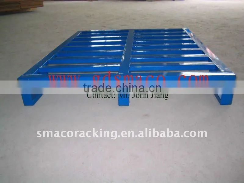 Warehouse steel pallet