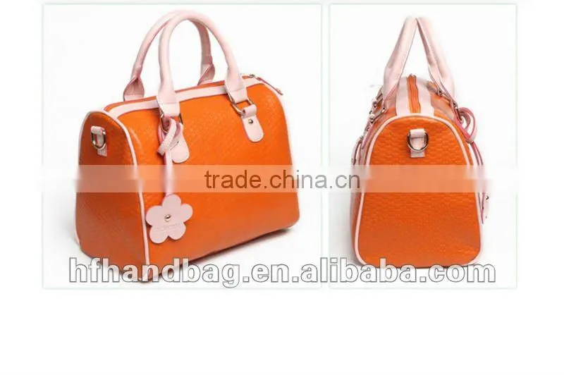 2012 Orange new hit color mosaic personality banquet bag & Fashion Crossbody Bag