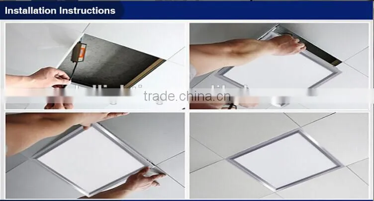 600*600mm LED panel light, 36W high lumen 2835 SMD ceiling panel lamp