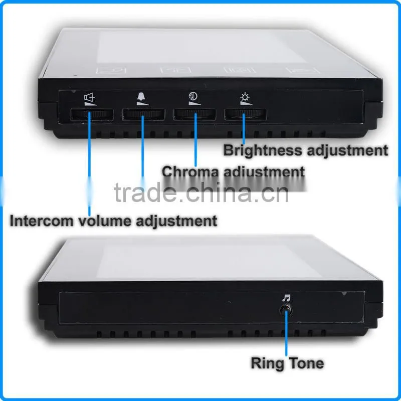 Video Handsfree Intercom Camera IR Home Night Vision 7" LCD Color Door Phone Bell